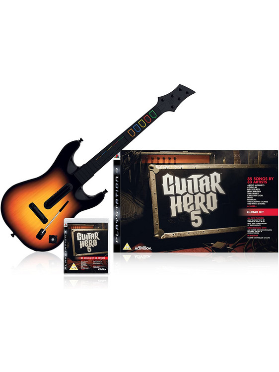 Guitar Hero 5 Bundle PS2