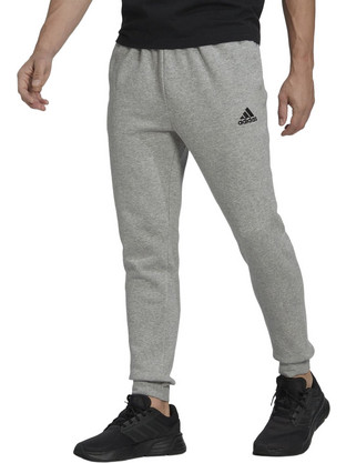 Adidas Feel Cozy Ανδρικό Παντελόνι Φόρμας με Λάστιχο Γκρι HL2230