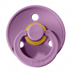 BIBS Colour Πιπίλα Καουτσούκ 0m+ Lavender