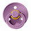 BIBS Colour Πιπίλα Καουτσούκ 0m+ Lavender
