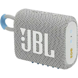 JBL Go 3 Eco Αδιάβροχο Ηχείο Bluetooth 4.2W Λευκό