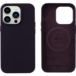 Idol 1991 Velvet Magsafe Back Cover Elderberry (iPhone 14 Pro)