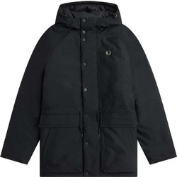 Fred Perry Ανδρικό Μπουφάν Χειμωνιάτικο Μαύρο J6516-102