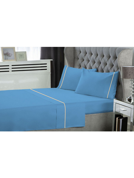 Le Blanc Σετ Σεντόνια Υπέρδιπλα 240x270 Blue