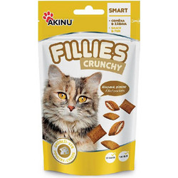 Akinu Fillies Crunchy with Chicken & Cheese 50gr