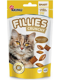 Akinu Fillies Crunchy with Chicken & Cheese 50gr