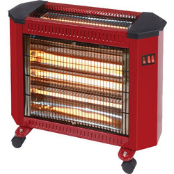 Sidirela E-3907 Red Σόμπα Χαλαζία 2400W με Θερμοστάτη