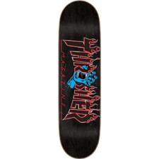 Santa Cruz Skate Deck X Thrasher Screaming Flame Black 8.5
