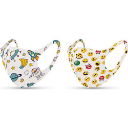 Tili Kids Face Mask Emojis & Space 2τμχ