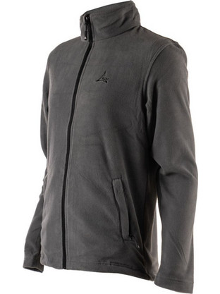 Apu Eiger Ανδρική Ζακέτα Fleece με Φερμουάρ Ανθρακί 80525