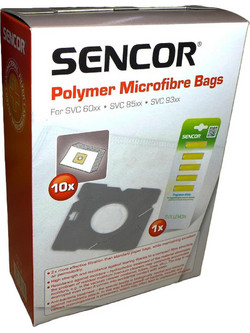 Sencor SVC60xx SVC85xx SVC93xx Σακούλες Σκούπας 10τμχ Συμβατές με Σκούπα Sencor
