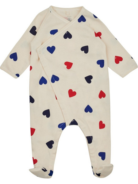 Petit Bateau Φορμάκι Μακρυμάνικo για Κορίτσι Μπεζ A0951-01