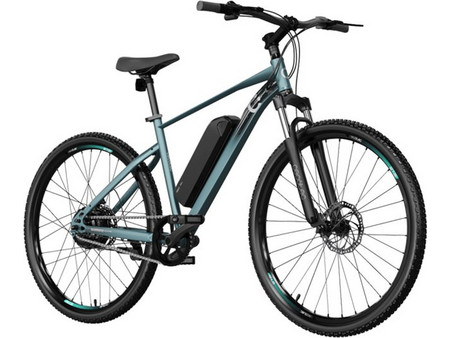 Cecotec CEC-07179 Ηλεκτρικό Ποδήλατο Mountain 27.5" με 21 Ταχύτητες και Δισκόφρενα Μπλε Μαύρο