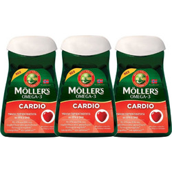Moller's Omega-3 Cardio Ιχθυέλαιο 3x60 Κάψουλες