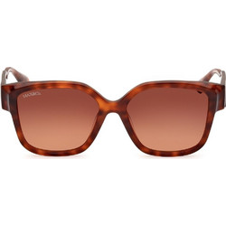 Max & Co MO0075 52F Γυναικεία Γυαλιά Ηλίου Τετράγωνα Κοκάλινα Καφέ με Καφέ Polarized Φακό