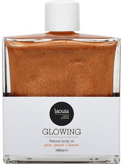 Laouta Glowing Pear, Peach & Lemon Λάδι Σώματος για Ενυδάτωση 100ml