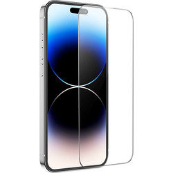 Hoco G1 Flash Attach Full Silk Tempered Glass (iPhone 15 Pro)