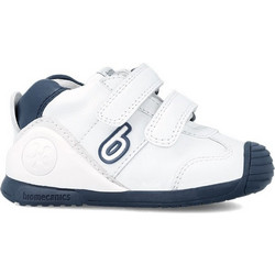 Biomecanics Παιδικά Sneakers Λευκά Navy Μπλε 221001