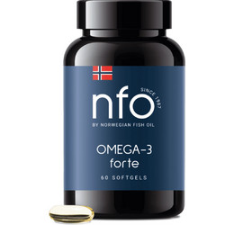 Nfo Omega-3 Forte 60 Μαλακές Κάψουλες