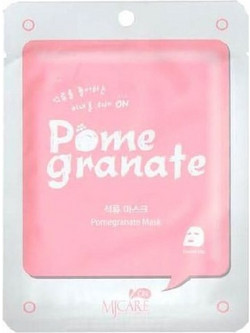 MJCare Pomegranate Sheet Μάσκα Προσώπου για Ενυδάτωση 22gr