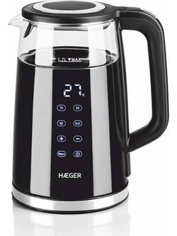 Haeger L2200W Γυάλινος Βραστήρας 1.7lt 2200W