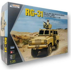 Kinetic Model Kits RG-31 MK3 US Army 1:35