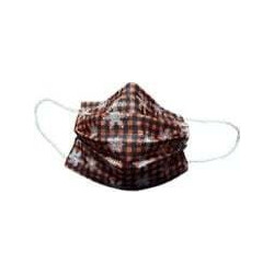 Poli MeyMed Face Mask 3ply Καρό Νιφάδες 10τμχ