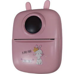 Mini D7 Pink Φορητός Εκτυπωτής Θερμικός