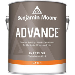 Benjamin Moore Advance Ακρυλικό Χρώμα Εσωτερικού Χώρου Μαύρο Satin 0.946lt