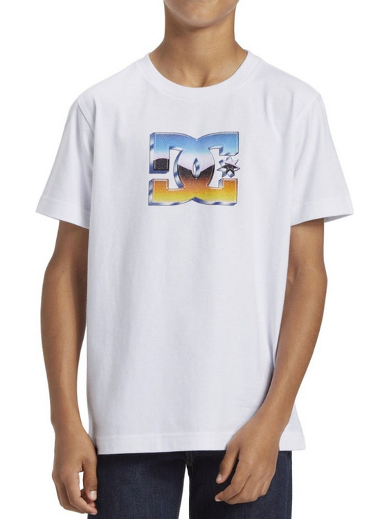 DC Παιδικό T-Shirt Κοντομάνικο Λευκό ADBZT03251-WBB0