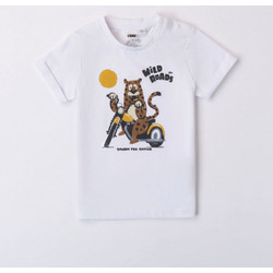 iDo Παιδικό T-Shirt Κοντομάνικο Λευκό 48681-0113