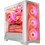 Modecom Volcano Expanse S Apex White Gaming Midi Tower Κουτί Υπολογιστή RGB με Πλαϊνό Παράθυρο