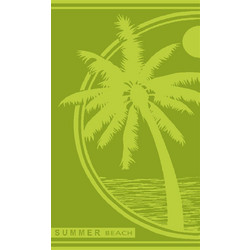 Dimcol 224 Πετσέτα Θαλάσσης Lime 87x165cm