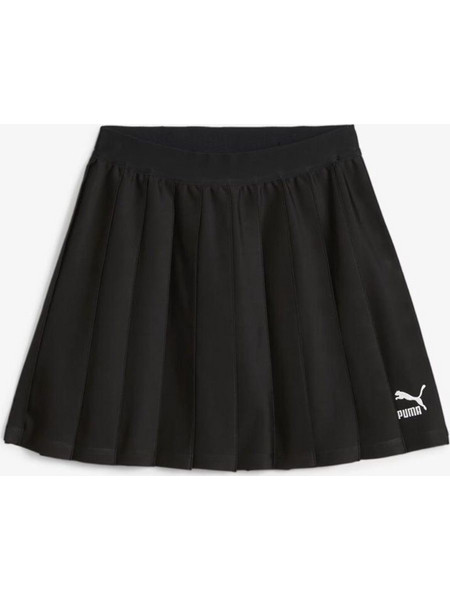 Puma Μίνι Φούστα Υφασμάτινη Ψηλόμεση Πλισέ Μαύρη 624237-01