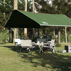 vidaXL Σκίαστρο Παραλίας Πράσινο 420x440cm 94673