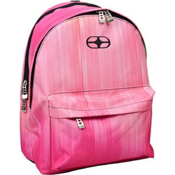 No Fear Pink Gradient Σχολική Τσάντα Πλάτης Δημοτικού Ροζ 348-39034