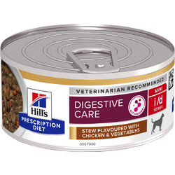 Hill's Prescription Diet Canine Mini Stress i/d Digestive Care Stew Chicken & Vegetables 156gr