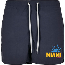 Mister Tee Ανδρικό Μαγιό Σορτς Με Στάμπα Navy Μπλε MT2446-00155