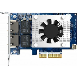Qnap QXG-10G2T Ενσύρματη Κάρτα Δικτύου 10Gbps PCI-E