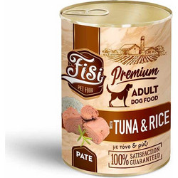 FISI Premium Adult Pate with Tuna & Rice 400gr