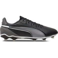 Puma King Match FG/AG 107863-01 Ποδοσφαιρικά Παπούτσια με Τάπες Μαύρα