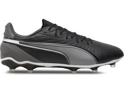 Puma King Match FG/AG 107863-01 Ποδοσφαιρικά Παπούτσια με Τάπες Μαύρα