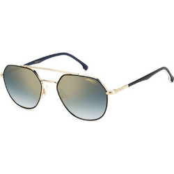 Carrera CA303S Ανδρικά Γυαλιά Ηλίου Aviator Μεταλλικά Μαύρα με Γκρι Degradee Φακό