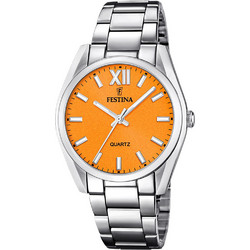 Festina Γυναικείο Ρολόι με Ασημί Μεταλλικό Μπρασελέ F20622/K