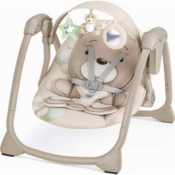 Cam Midi Orso Bolle Relax Μωρού Μωρού Κούνια με Μουσική έως 9kg Μπεζ