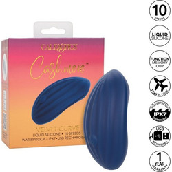 CalExotics Cashmere Velvet Curve Κλειτοριδικός Δονητής Μπλε