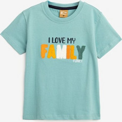 Funky Παιδικό T-Shirt Κοντομάνικο Γαλάζιο 124-305111-1