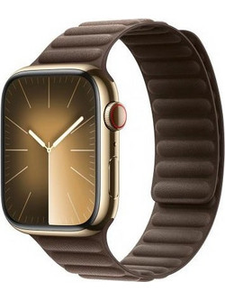 Devia Fiber Magnet Λουράκι Υφασμάτινο Brown (Apple Watch 42 / 44 / 45 / 49mm)
