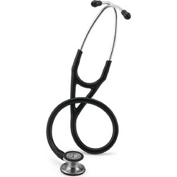 3M Littmann Cardiology IV Παιδιατρικό Καρδιολογικό Στηθοσκόπιο Non Chill με Διπλό Κώδωνα Black 6152