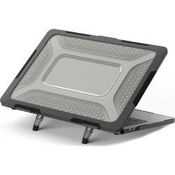 Sonique Icy Guardian Κάλυμμα Laptop για Apple MacBook Air 13" 2022 Black